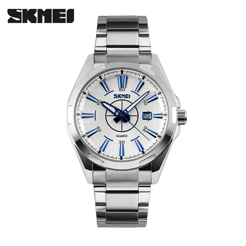 Men Zinc Alloy Case Quartz Watch Stainless Steel Strap Buy Quartz