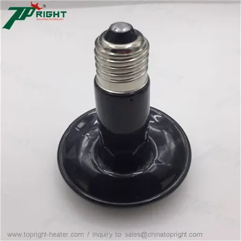 Ceramic Heat Emitter 220 230v Heating Lamp White For Heatingchicken Coopsbroodinggrow Heater Buy Far Infrared Ceramic Heat Bulbceramic Reptile