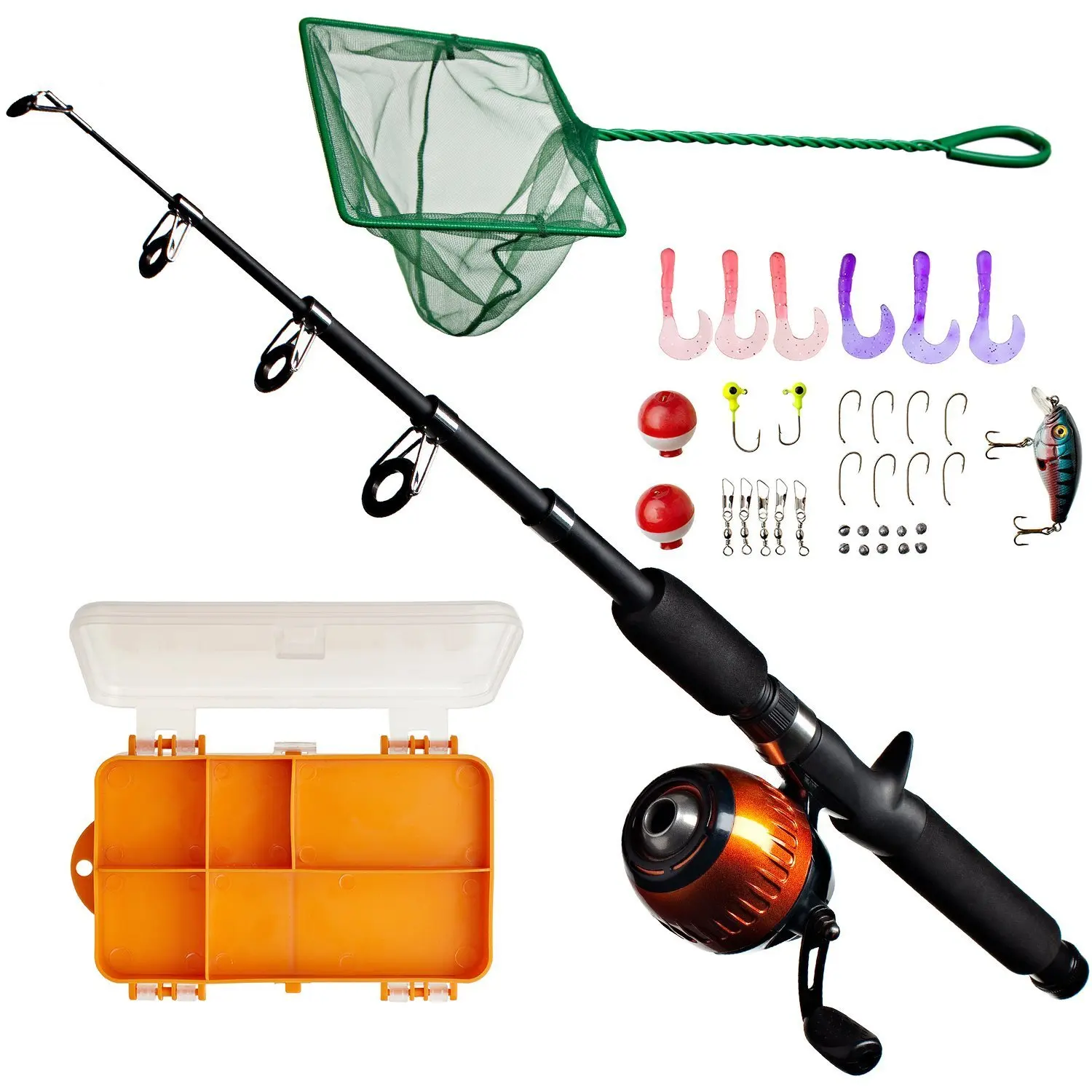 kids fishing box