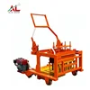 QCM4-30 Diesel engine Egg layer hollow bricks machine price in Africa Peru Haiti