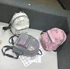 Fashion chic sequins lace girls backpack mini korea style backpack school 2019