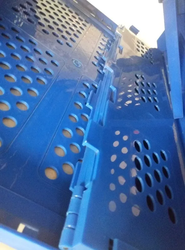 Plastic Material And No Foldable Plastic Crates For Fruits And