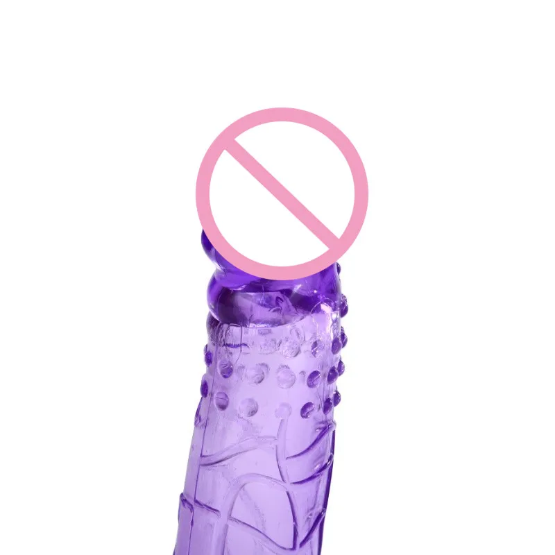 Reusable Penis Sleeve Penis 7cm Extender Penis Enlargement Condoms Sex