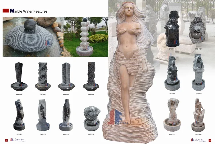 marble water fountains