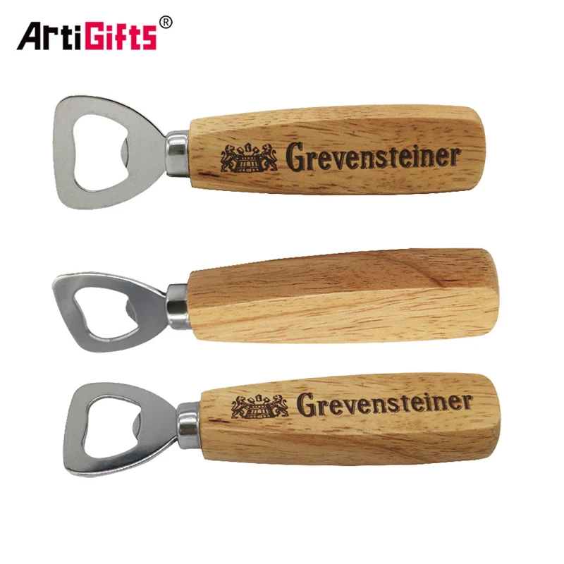 Oem Wooden Bottle Openers Wine Opener Custom Blank Wood Bottle Opener