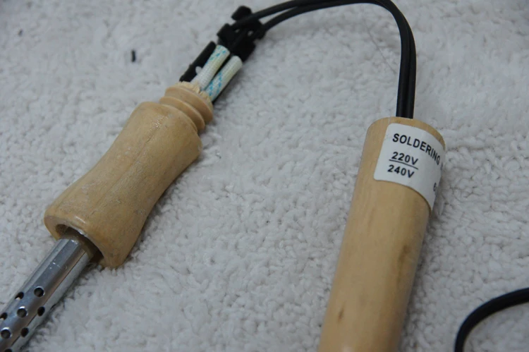 wooden handle solder iron 30W-60W