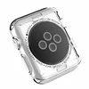 DFIFAN Full wrapped for apple watch 4 clear case Crystal Skin TPU case for apple watch series 2 3 Full protective case