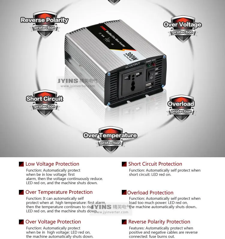 Pretty Price off grid tie inverter 300W modified sine wave inverter