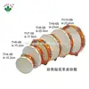 china supplier Colorful Rim sheep skin baby toy small head tambourine with drum shell