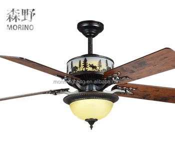 Coffee Shop Country Decor Rustic Wrought Iron Led Fancy Ceiling Fan Light Buy Ceiling Fan Light Fancy Ceiling Fan Light Led Ceiling Fan Light