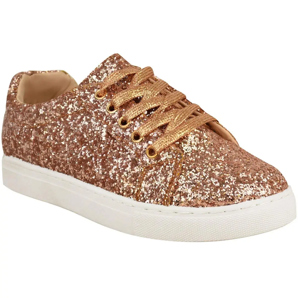 womens flat sparkly shoes