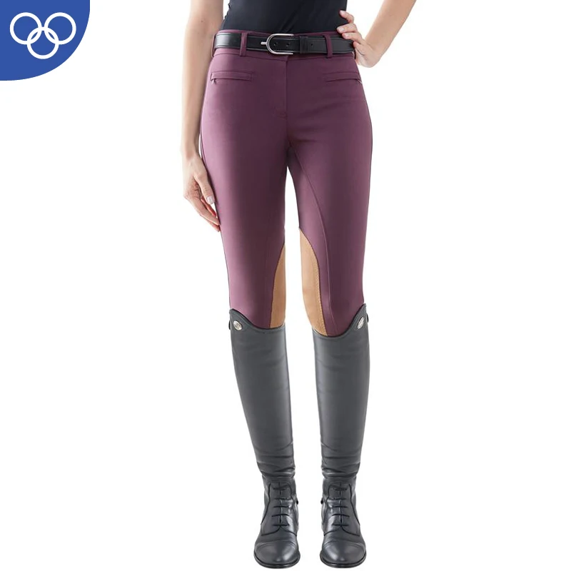 China Equestrian Clothing Manufacturer Custom Women Breeches Horse