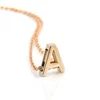 Custom A-Z 26 Personalised Tiny Alphabet Pendant Necklace Letter Initial Name Necklace