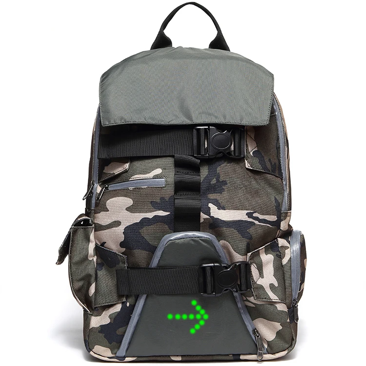 led cycling backpack