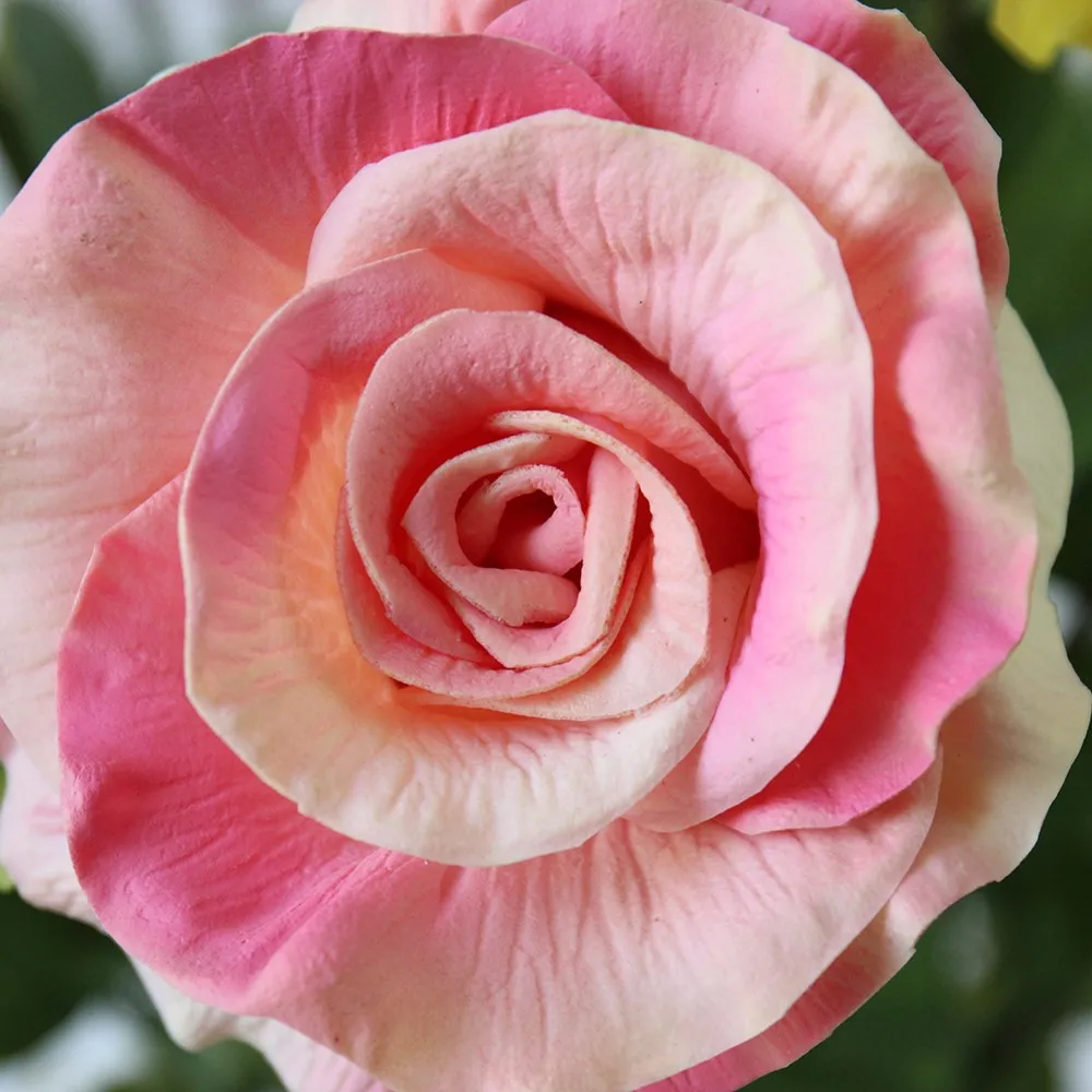 Most Realistic Pu Pink Beautiful Rose Flowers Artificial Christmas