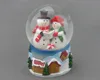 Resin Christmas Snowman Snow Globe/Water Globe/Snow Ball for Christmas Decoration