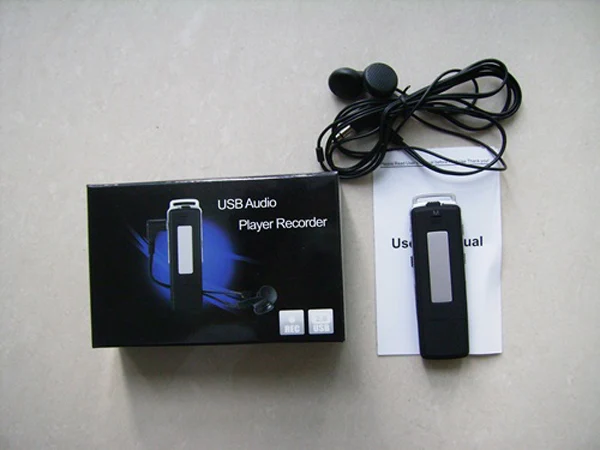 usb pendrive voice recorder with mp3 and time setting function