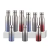Best products Steel color classical sports stainless steel water bottle 350 ml stainless steel thermos vacuum flask 750ml