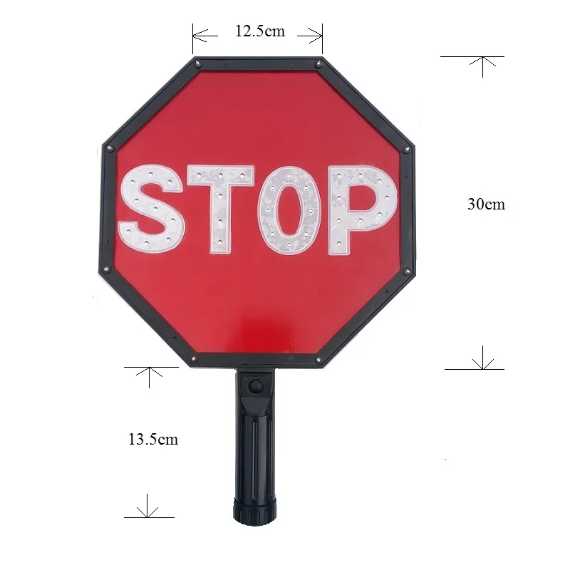 Rechargeable Red Hand Held Stop Signs Buy Hand Held Stop Signs