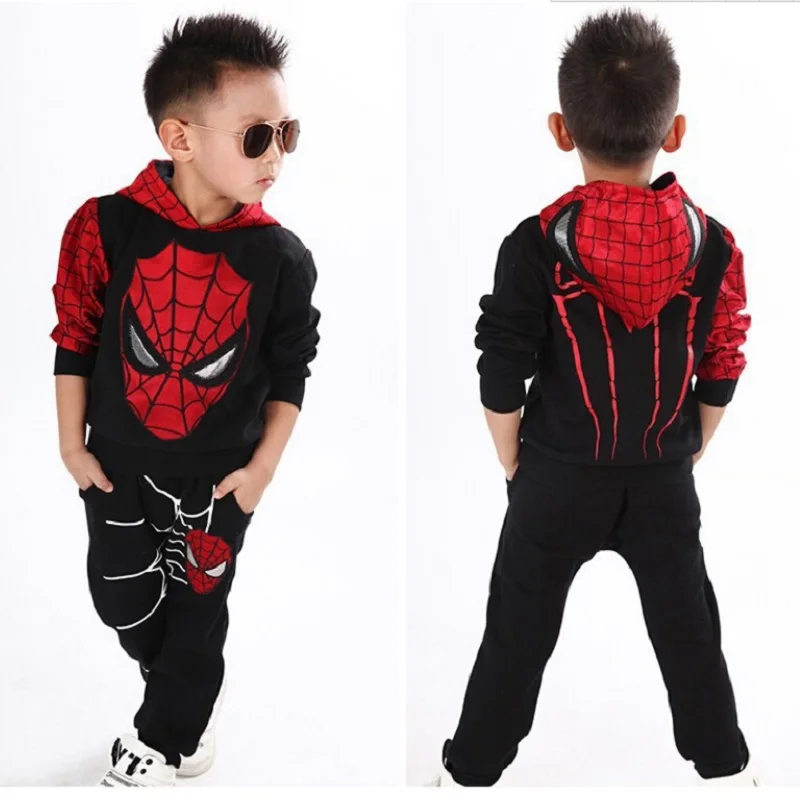 Marvel Comic sport Spiderman Child Costume Kids boys fantasia Halloween fantasy font b fancy b font