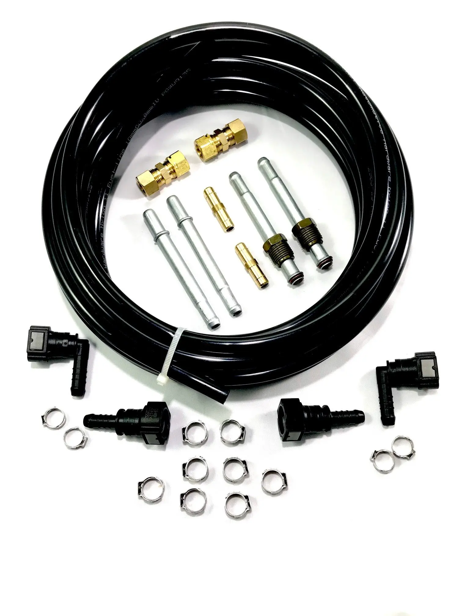 80 Piece Motion Pro 12-0083 Stepless Clamp Fuel Line Fittings Kit with Pincer Tool