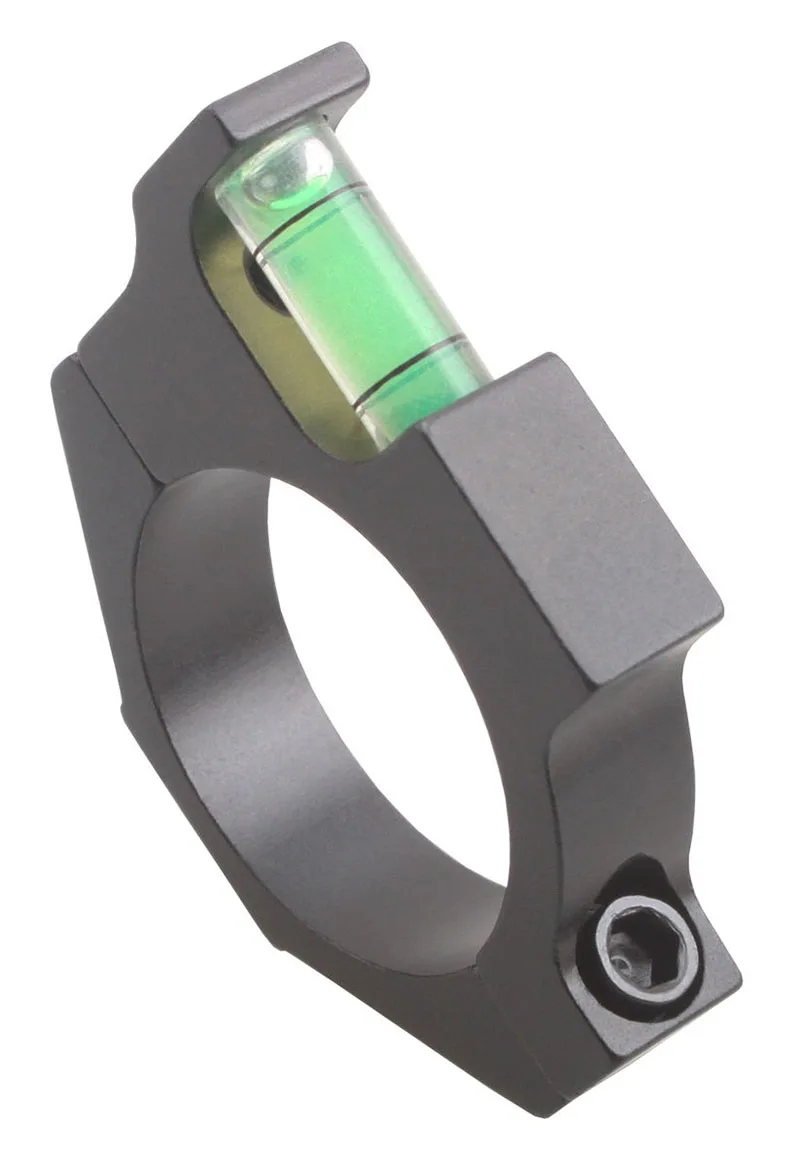 Vector Optics Aluminum Scope Mounted Spirit Level Bubble Level Mount with Anti Cant Device Gradienter for 25MM 1" Scope Tube