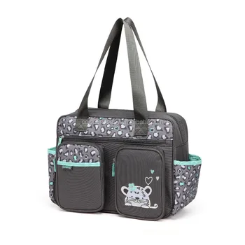 Latest Design Stylish Baby Diaper Bag For Fashion Mother Yummy Blue Leopard Print Mummy Maternity Best Bags Pink Cute