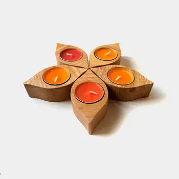 Eye Shape Wooden Base Candle Holder Buy Wooden Candle Holder Wooden Base Candle Holder Wooden Floor Candle Holders Product On Alibaba Com