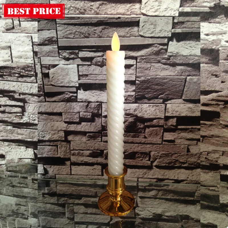 Wholesale Battery Operated Plastic Led Religious Candle Decorative