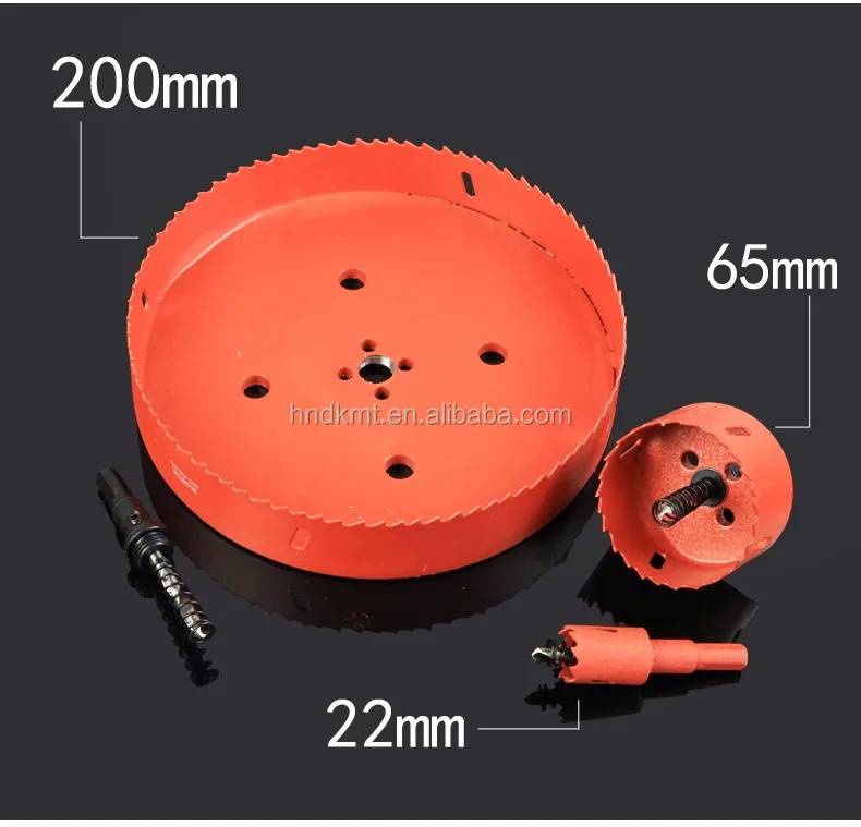 M42 Deep Pvc Plastic Cutting 4inch 100mm Bimetal Hole Saw For Wood