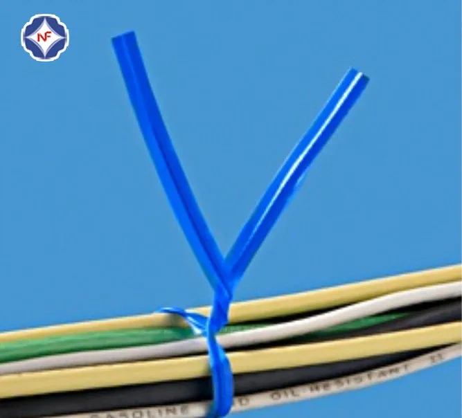 Pe Pvc Plastic Coated Single Metal Wire Twist Tie For Wire Cable Buy