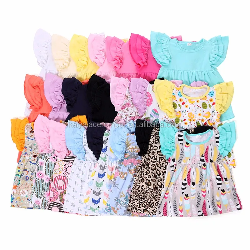 Wholesale Children's Boutique Clothing Shirt Kid Leopard Printing