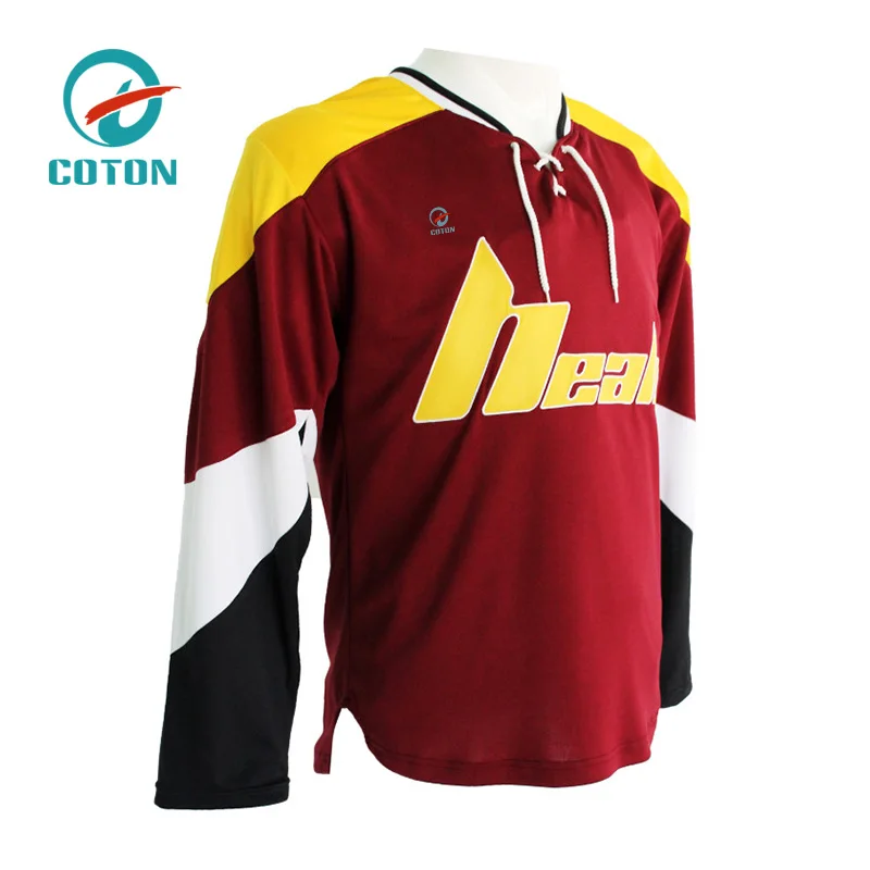 custom embroidered hockey jerseys