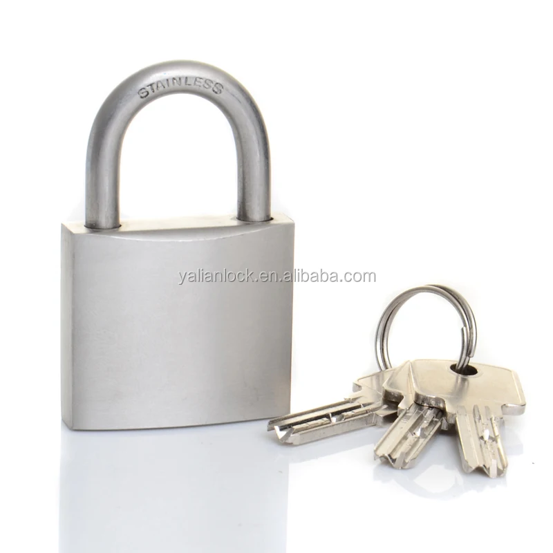 steel padlock