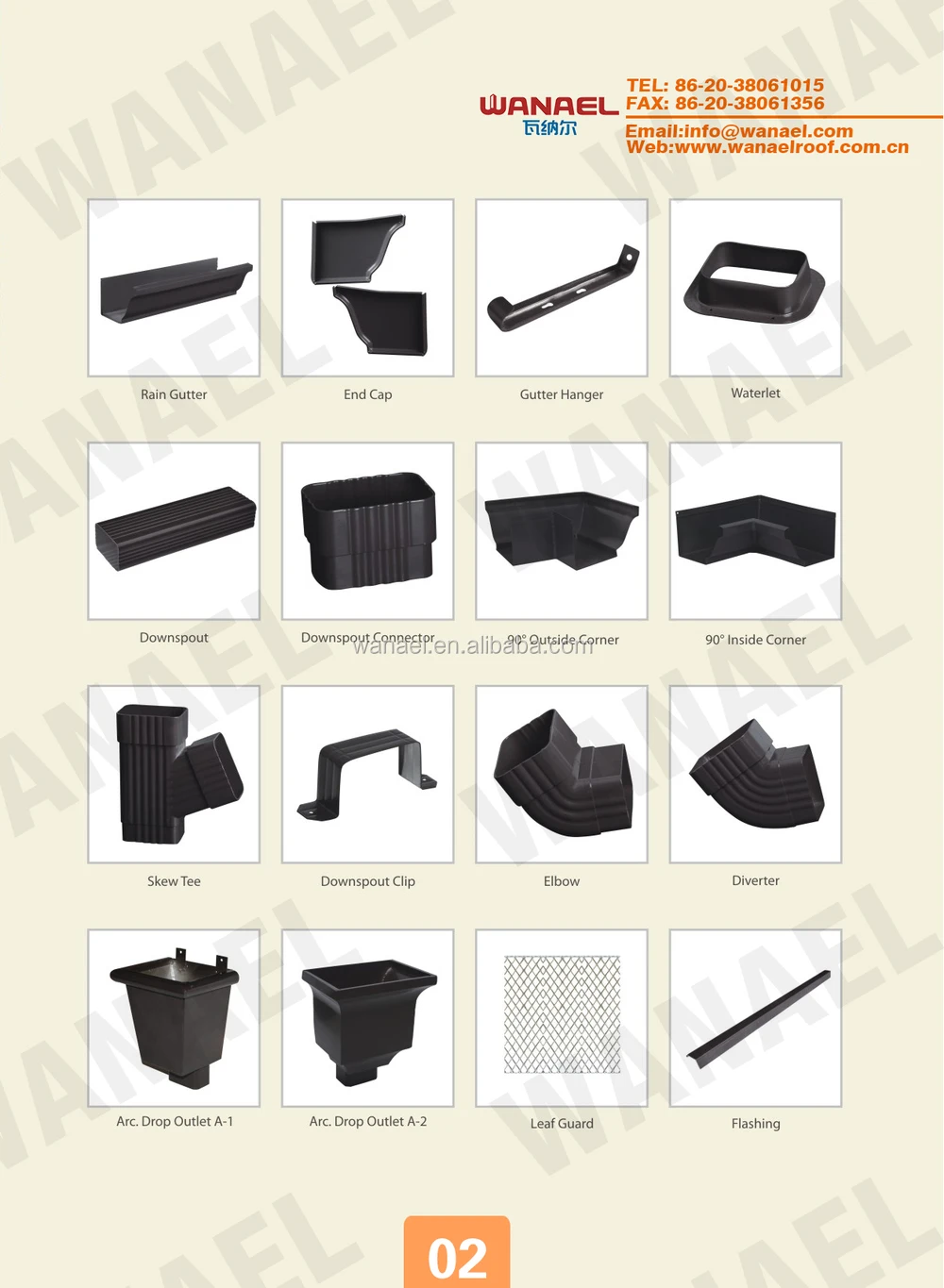 K Style Aluminum Gutter/metal Gutter/roof Drainage System Buy Metal