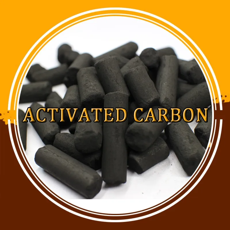 Low Ash CTC60 Coal Based Granular Columnar Pellet Activated Carbon