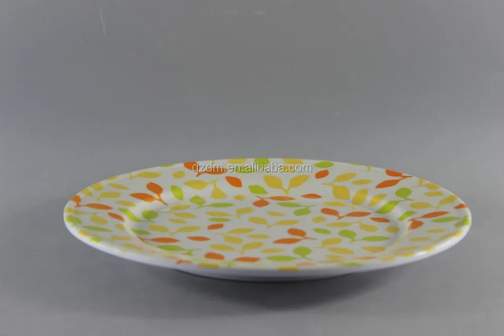 Accidented Surface Melamine Irregular Plate