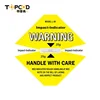Alerts Operators Handle Carefully with 25g Shock Impact Indicator Label