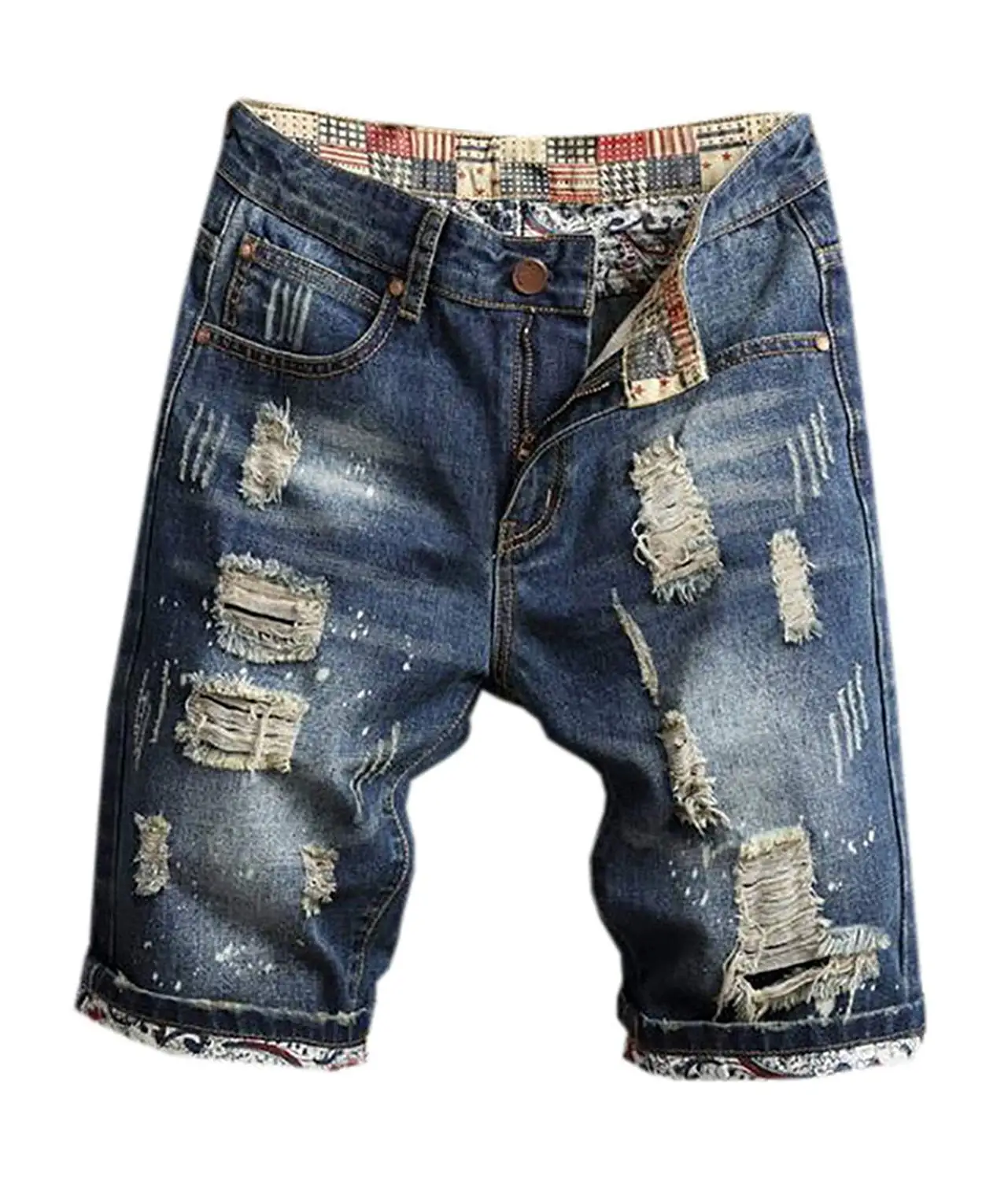 high waisted capri trousers