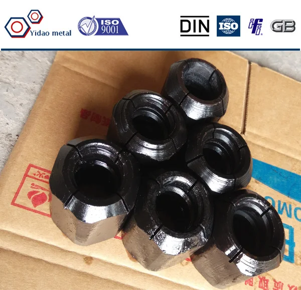 High Quality M32 Spherical Mining Nut/m32 Hex Anchor Nut/rock Bolt Nut