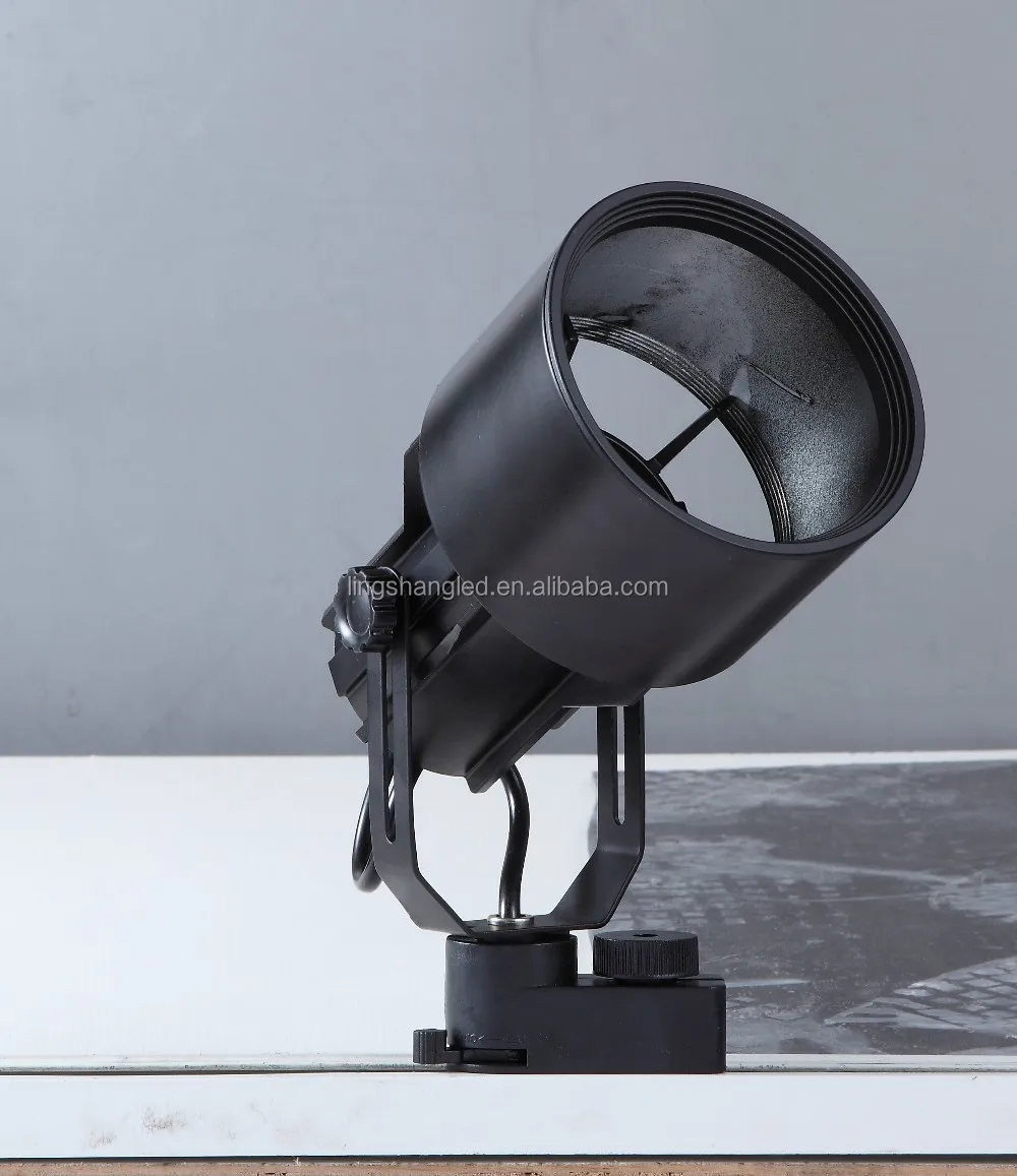 E27 Lamp holder black color LED Track light housing par lamp holder