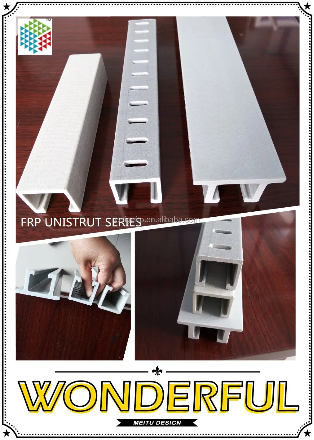 Non Conductive Frp Unistrut Channel Buy Frp Unistrut Channel