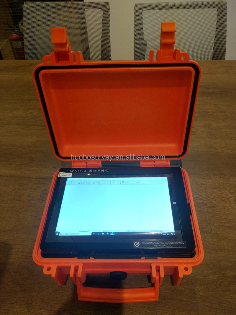 Supersonic Instrument Digital Sonic Instrument for Detecting Concrete Sample