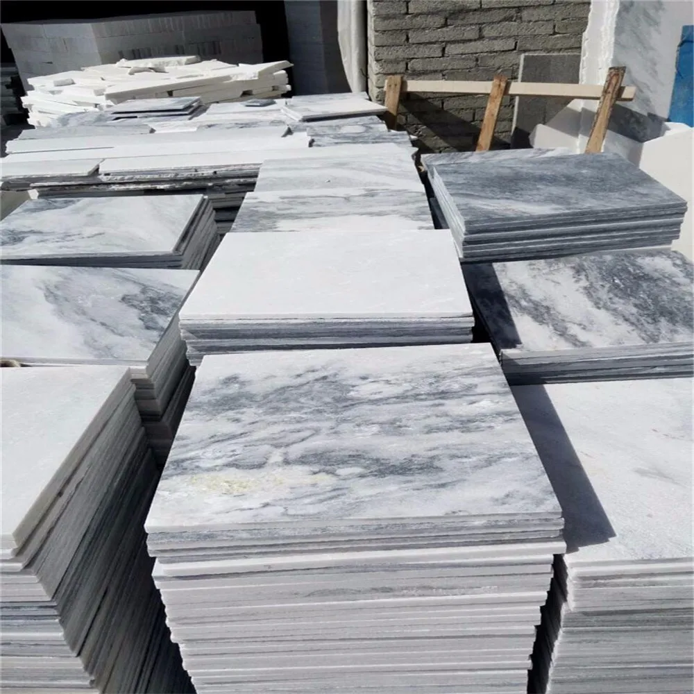 Grey Cloud Marble Tile For Outdoor Floor/wall Marble Blocks For Sale