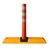 78cm height lane separator delineator flexible warning post