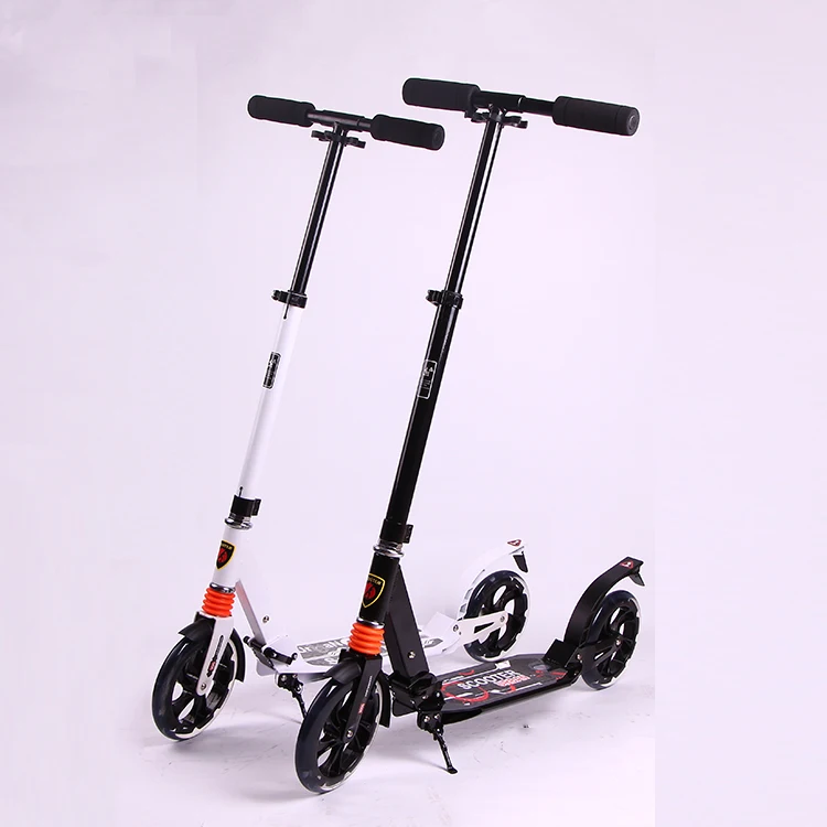 2 Wheels Adults 200mm Big Wheels/rubber Wheels Foldable Foot Kick