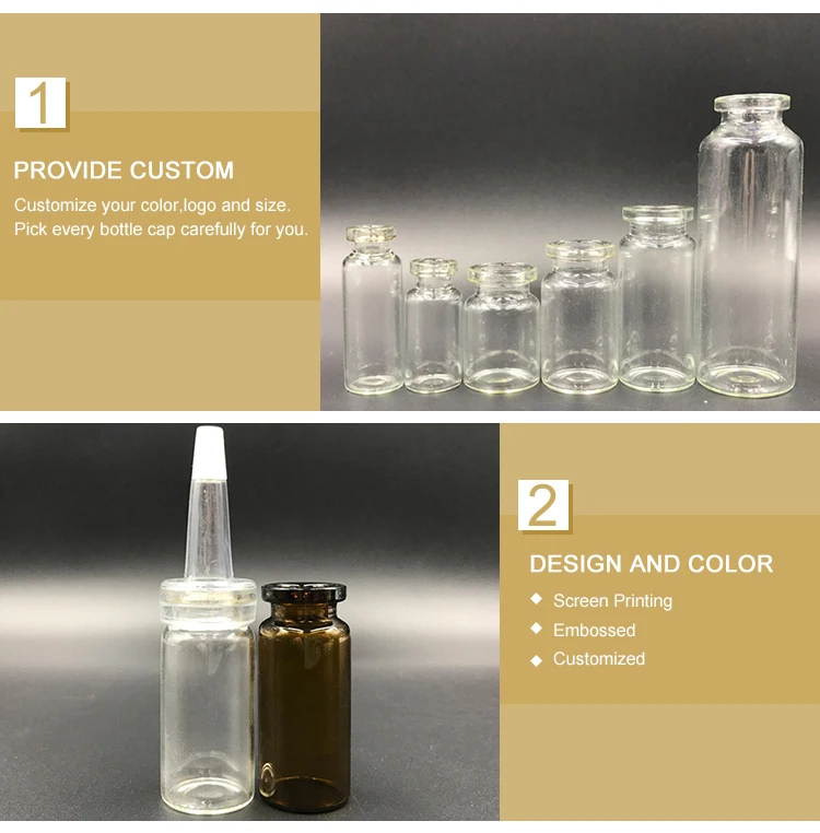 10 Vasetti In Vetro Ambrato 20ml E 30ml - Barattoli Cosmetici Riutilizzabili Per Creme, Oli E Lozioni - Foto 4