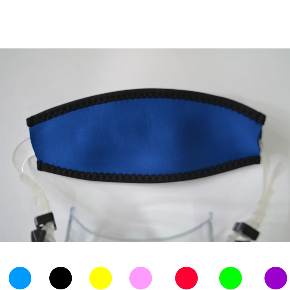 Custom Dive Mask Strap Cover Neoprene Comfort Padded Wrapper Mask Strap