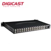 Digital TV Headend FTA 16 DVB-S2 USB Cable TV IP Video Multiplexer IP Gateway Tuners To IP Multiplexer