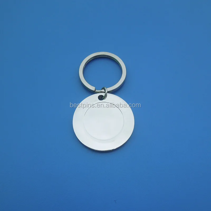 Free Sample Custom Blank Keychain,Silver Polished Laser /print Metal Keychain,Sublimation